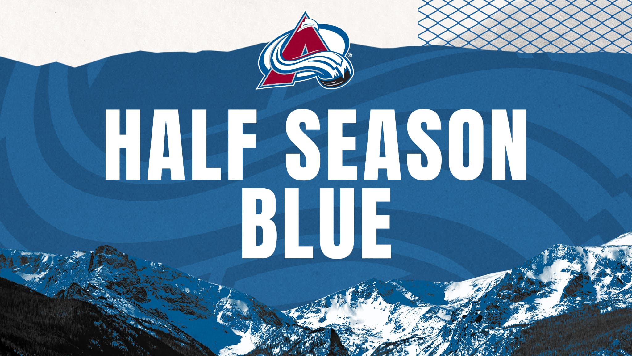 Colorado Avalanche Half Blue