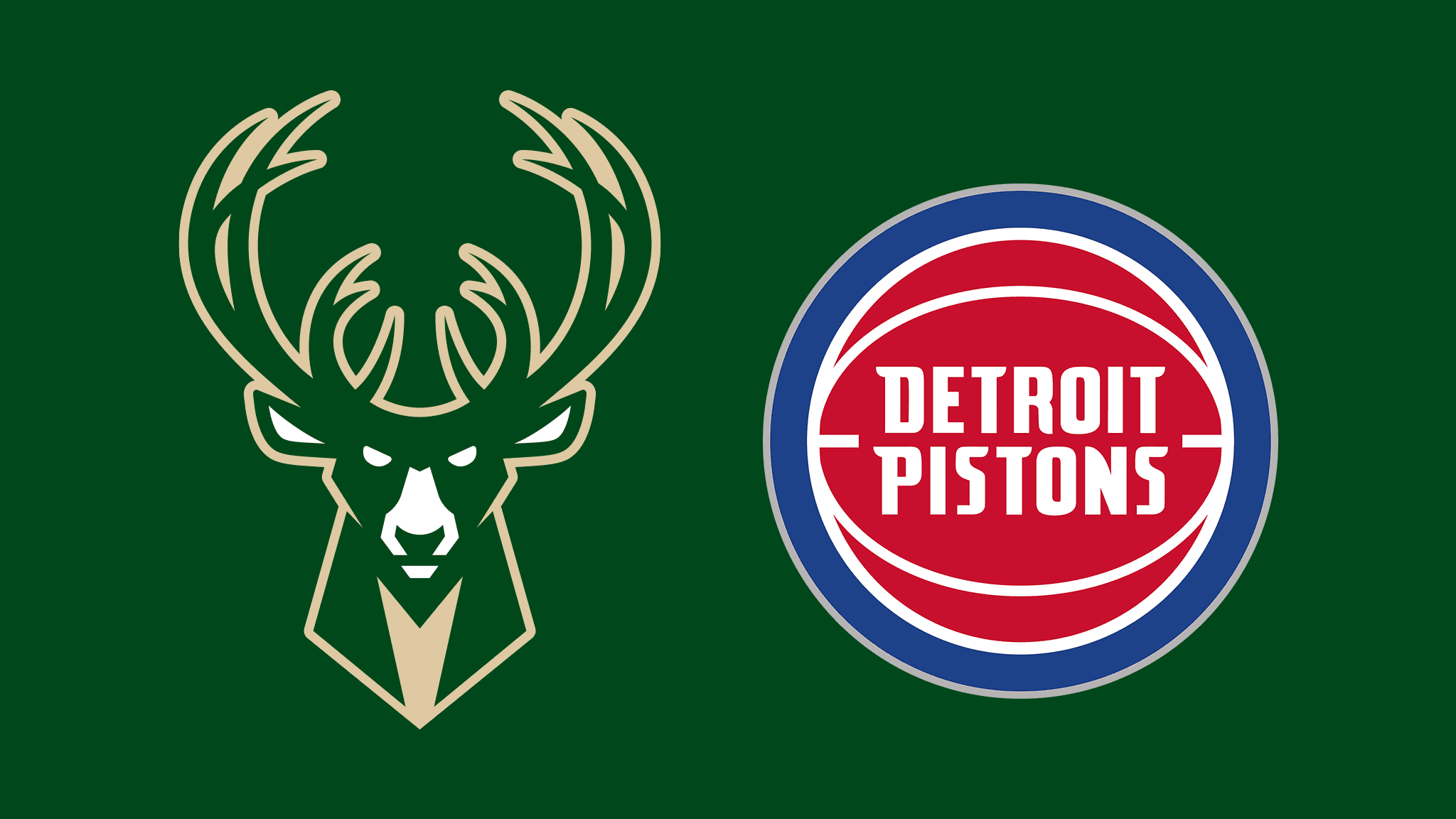 Bucks vs. Pistons