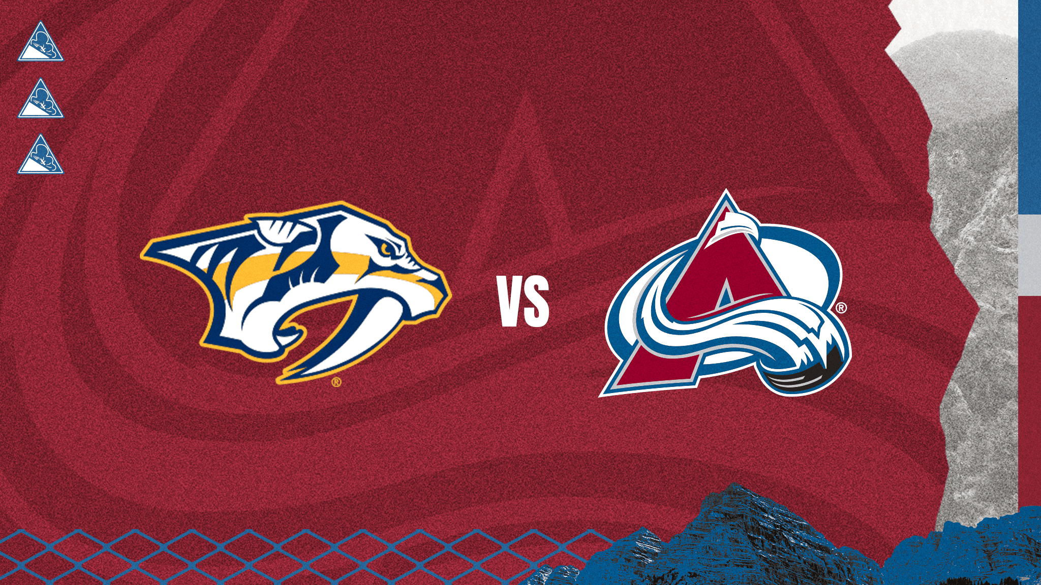 Colorado Avalanche vs Nashville Predators