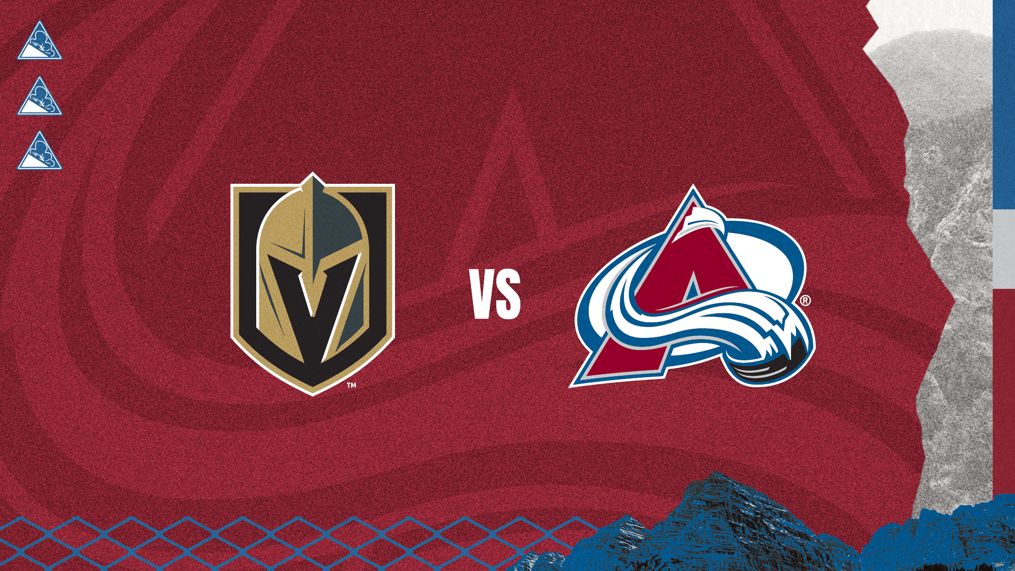 Colorado Avalanche vs Vegas Golden Knights