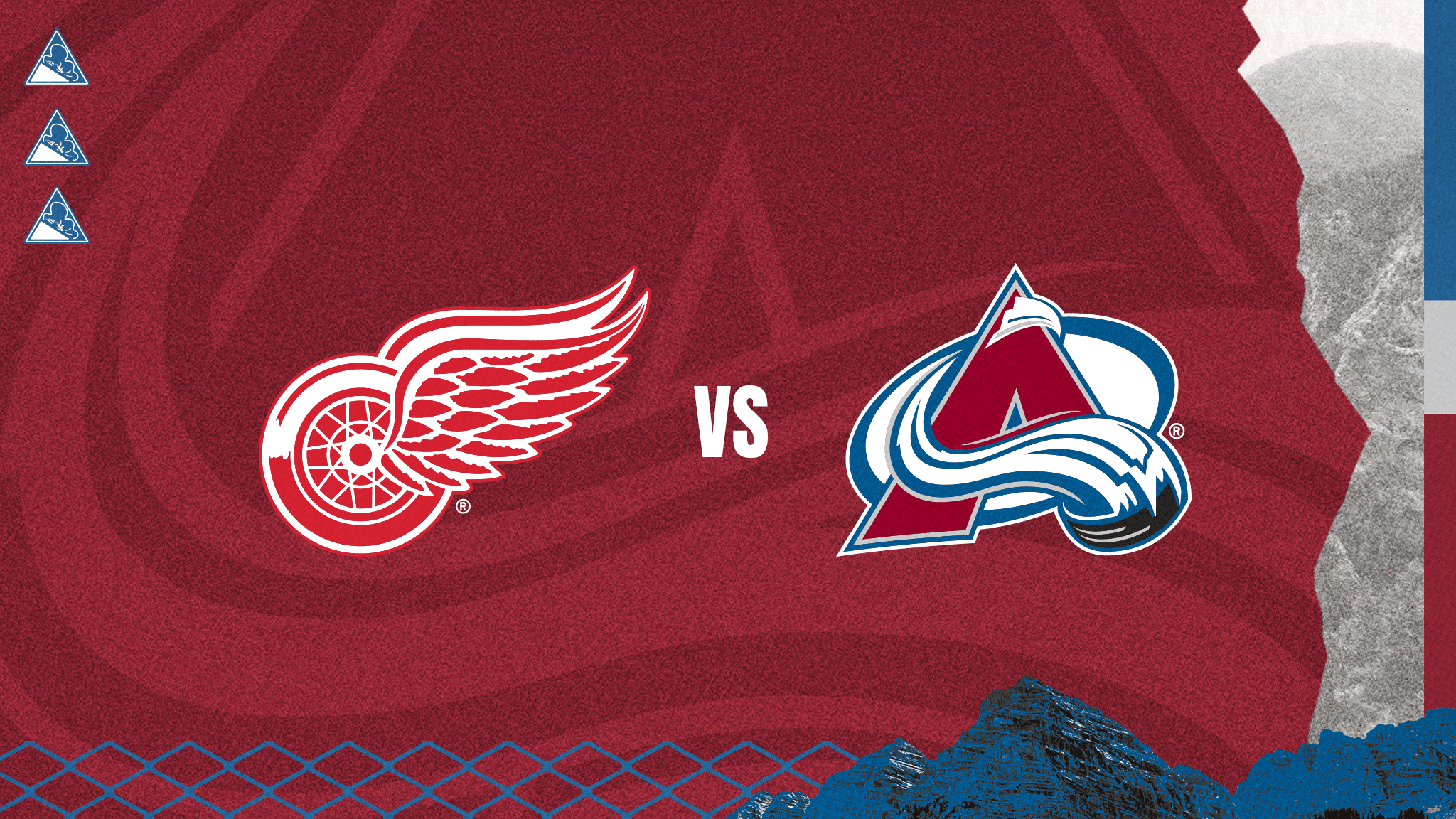 Colorado Avalanche vs Detroit Red Wings